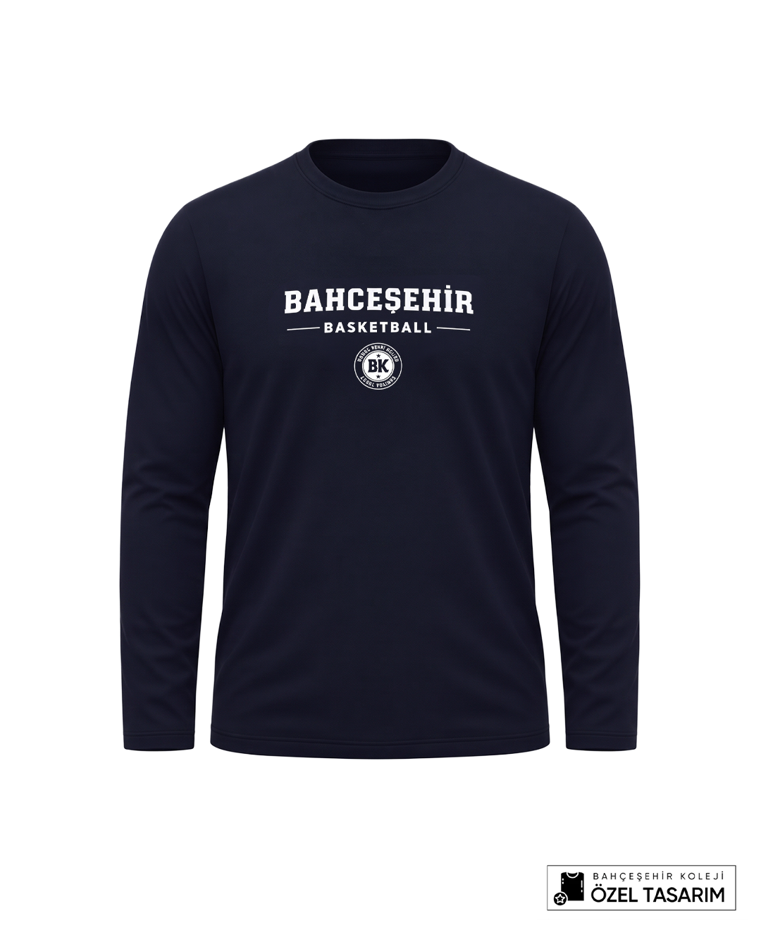 Bahçeşehir Basketball Lacoste Kumaş Sweatshirt (Mevsimlik)