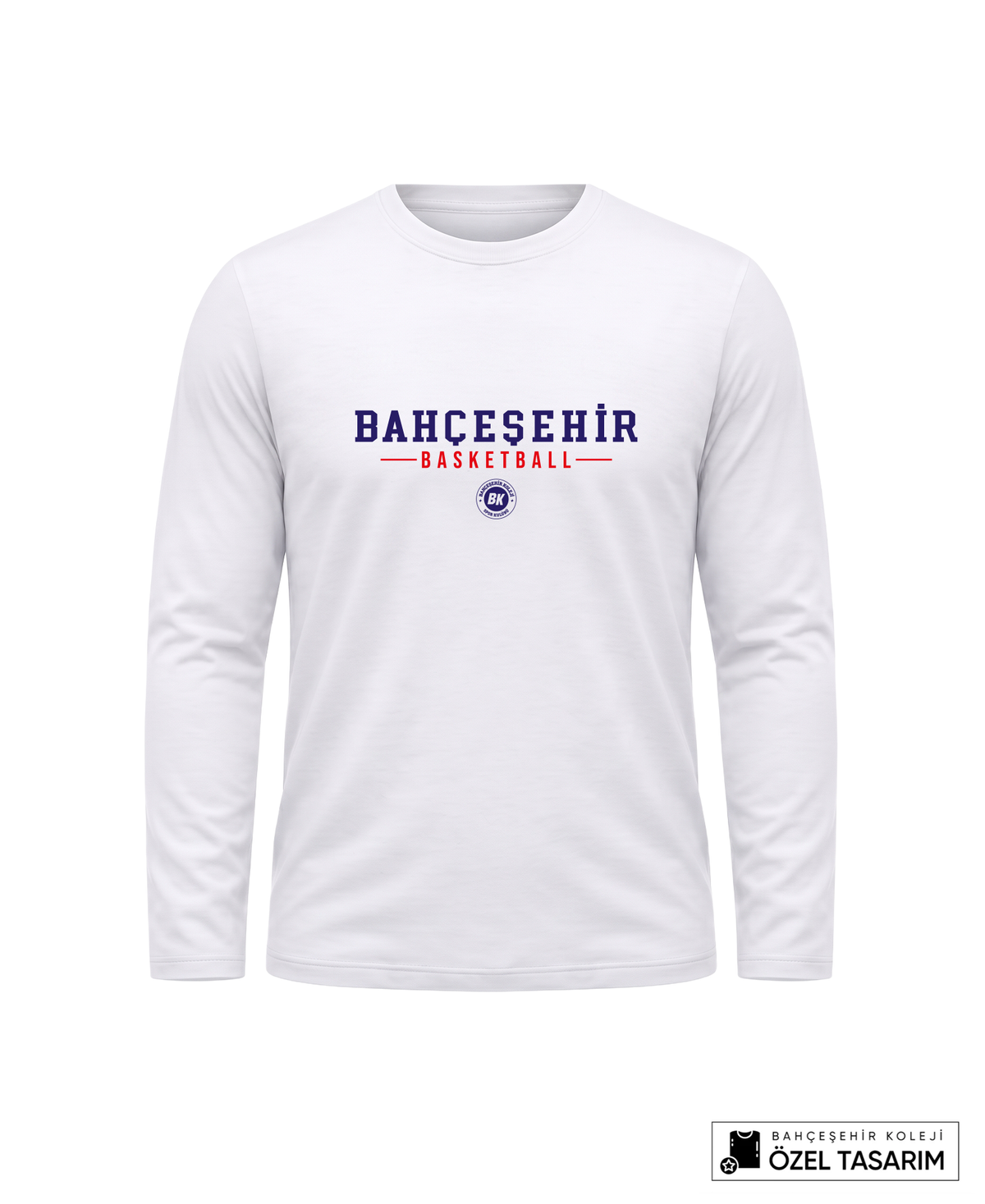 Bahçeşehir Basketball Lacoste Kumaş Sweatshirt (Mevsimlik)