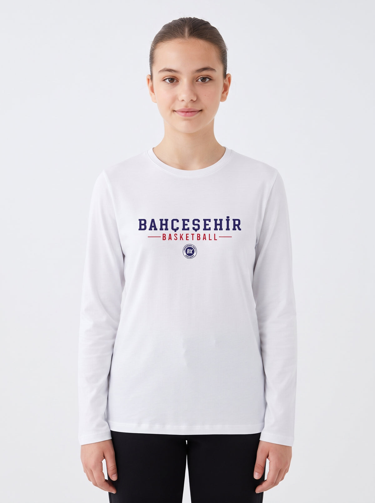 Bahçeşehir Basketball Lacoste Kumaş Sweatshirt (Mevsimlik)